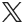 X - Twitter icon